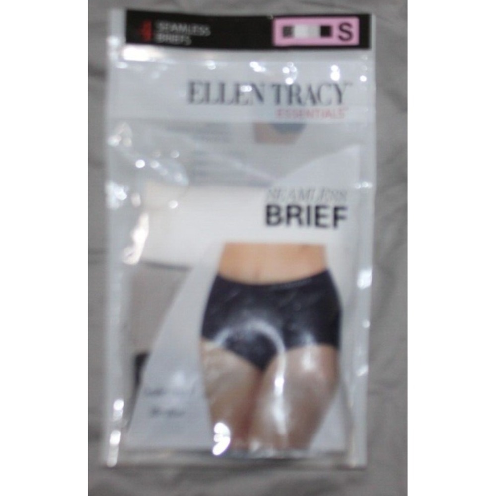Ellen Tracy Essentials Women's Comfort Stretch Microfiber Seamless Brief sz S